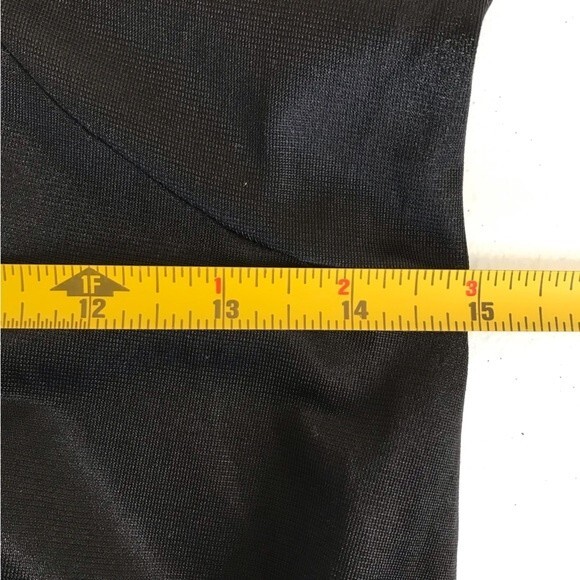 Vintage Cachet Lace Beaded Nightgown Slip Sexy Dress Black Women's Size Large - Picture 10 of 16